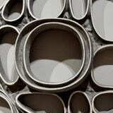 Brutalist wall sculpture from the 1970s