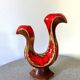 Vintage ceramic double candlestick or candle holder
