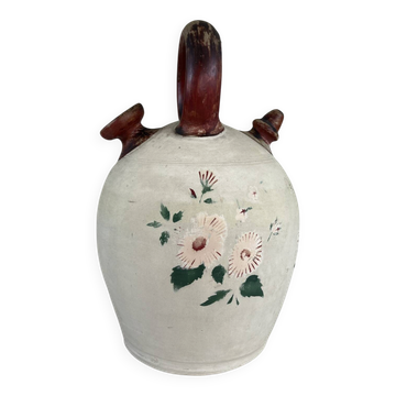 Gargoulette en grès décoré