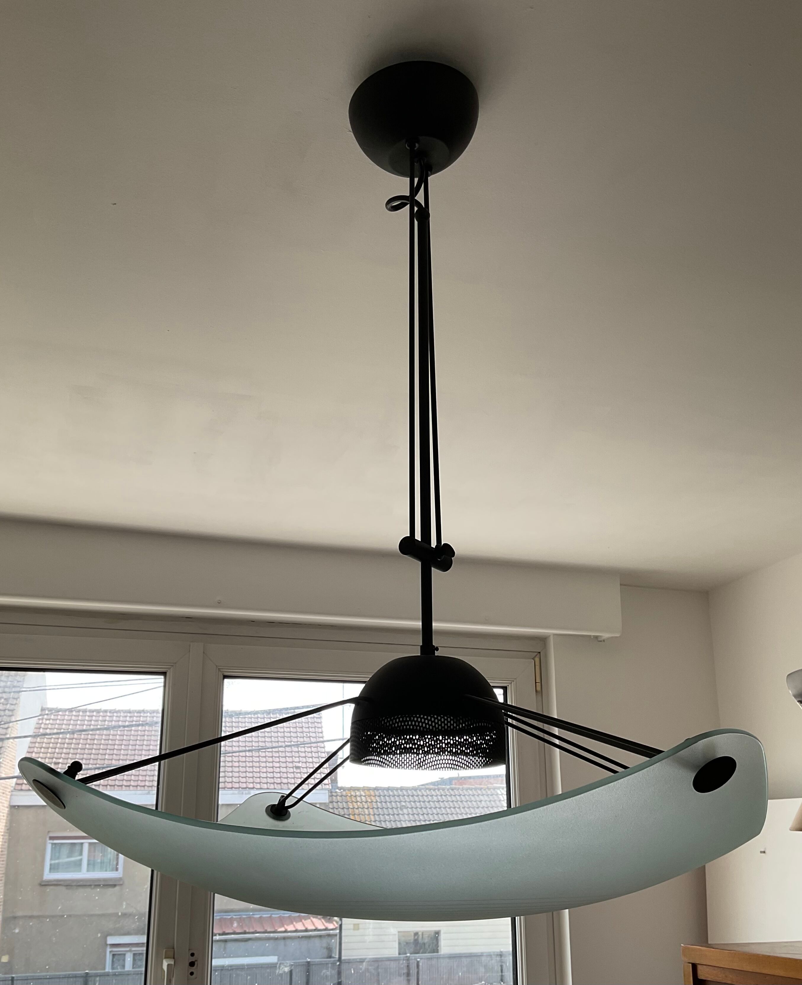 Vintage pendant lamp from the 80s
