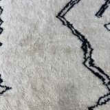 Tapis béni ouarain graphique 200x170cm
