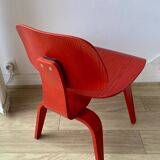 LCW Chair by Charles & Ray Eames, Vitra Edition, Red, 2022