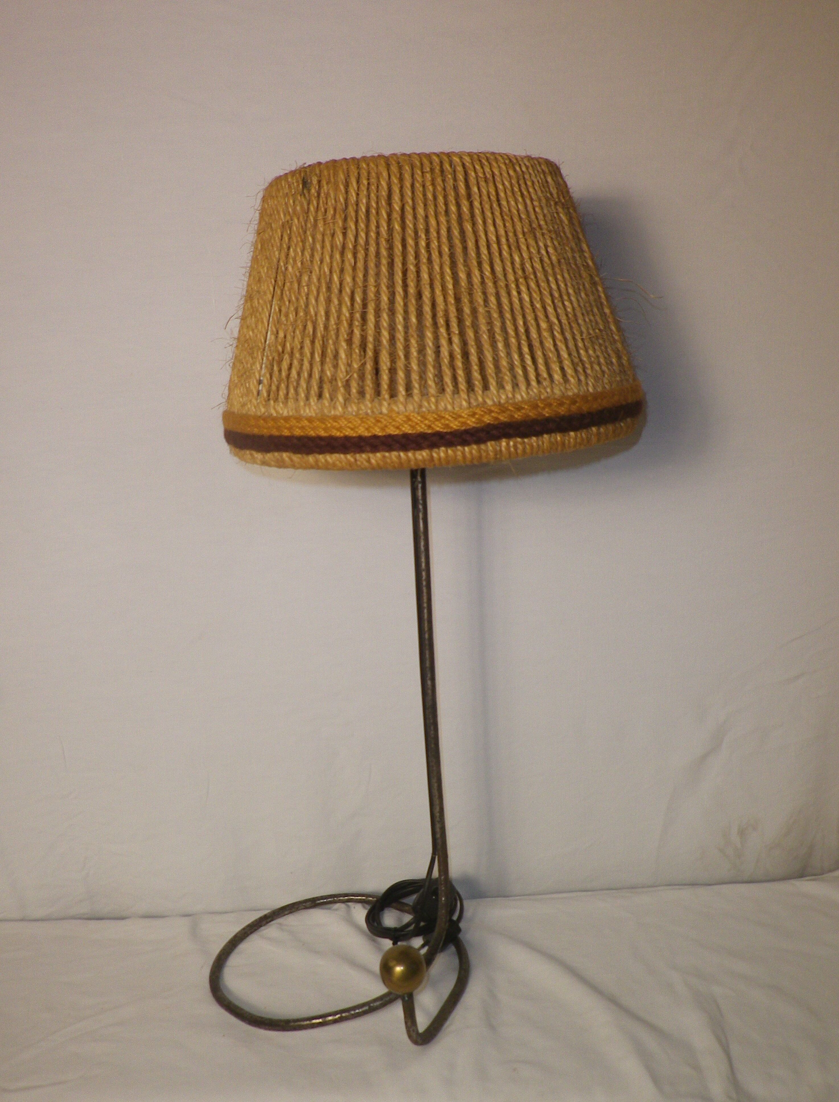 brutalist lamp 1950 1960 france