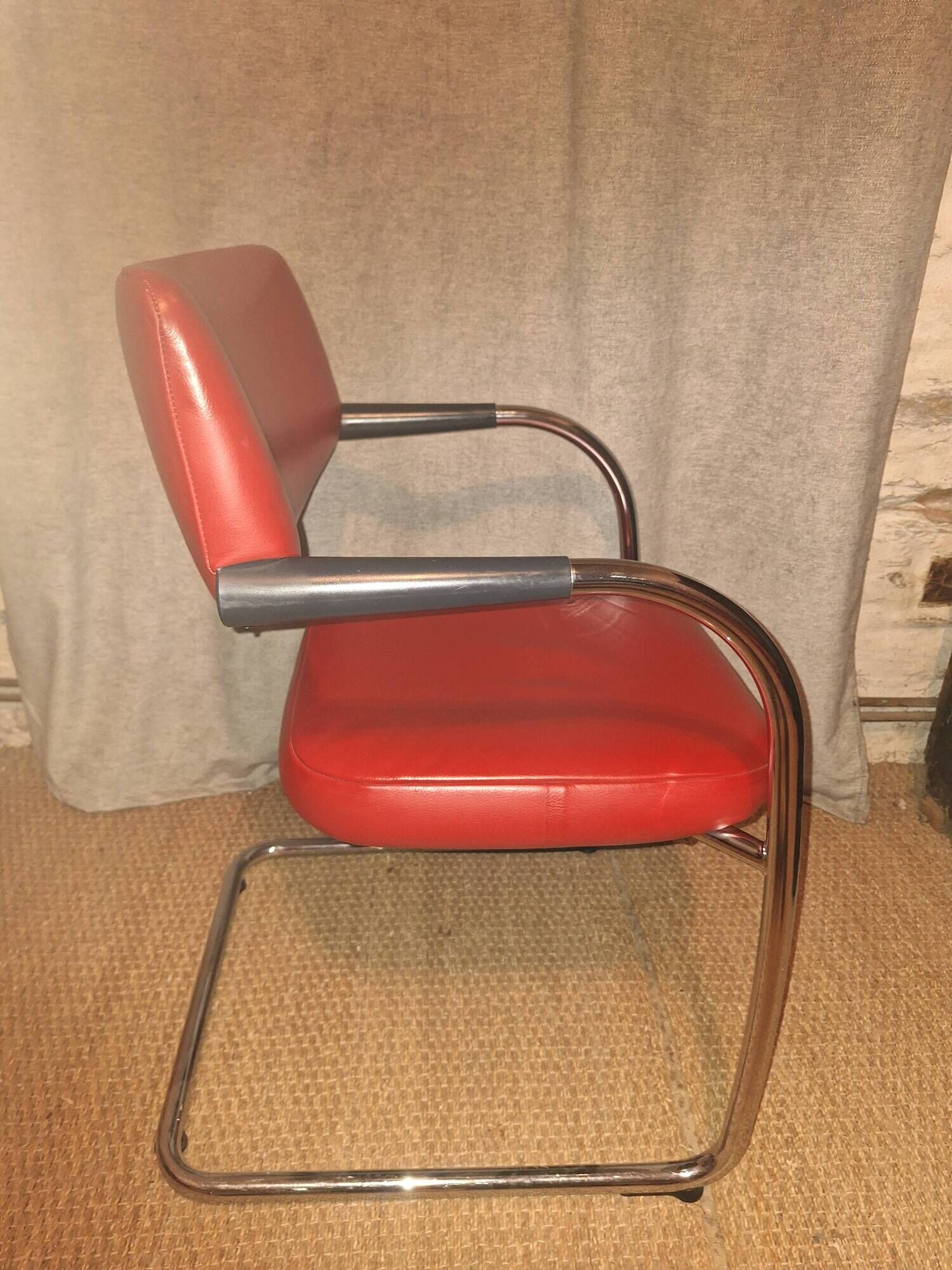 Vitra visasoft visavis - set of 6 red - citterio & glen oliver löw for vitra