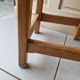 Antique vintage workshop stool