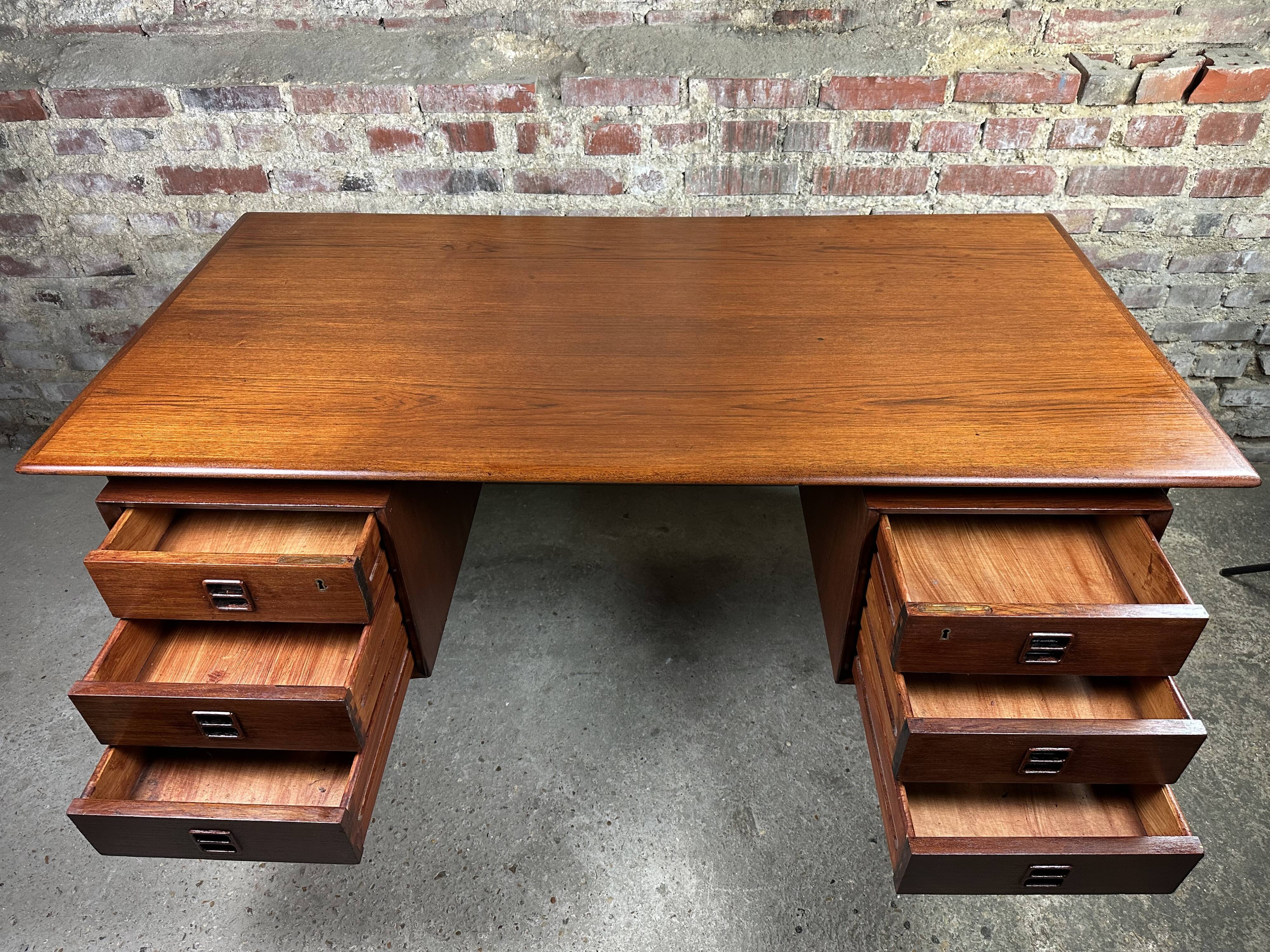 Scandinavian desk by Arne Vodder for Sibast, 1960