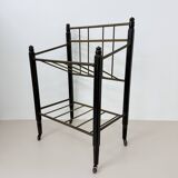 Vintage magazine rack , 1970s