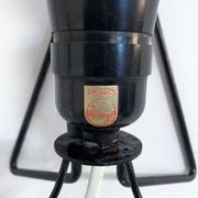 Applique murale NX18 E/00 en verre satiné pour Philips, 1958