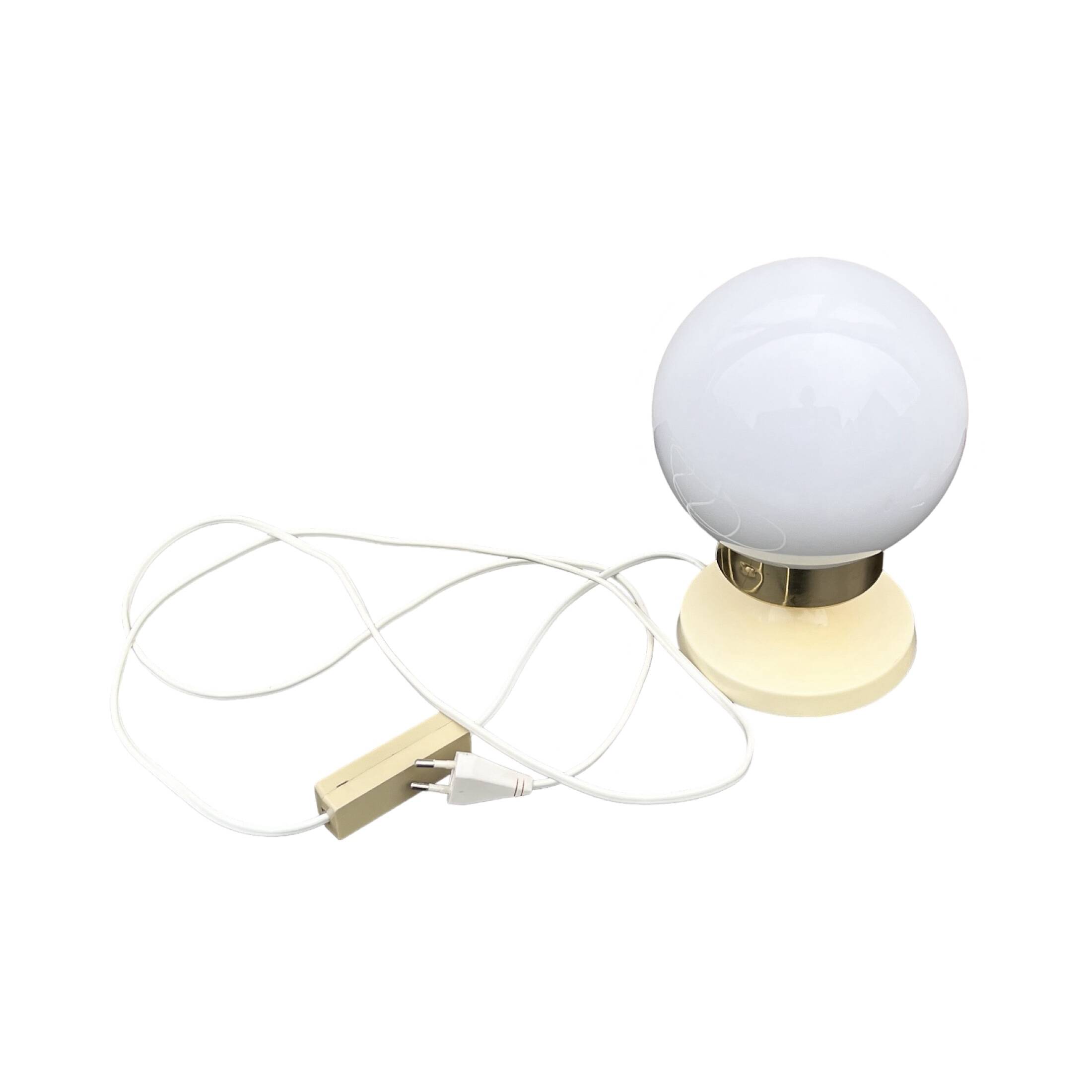 Lampe de nuit Elektroinstal JILOVE, Tchécoslovaquie, années 1970.