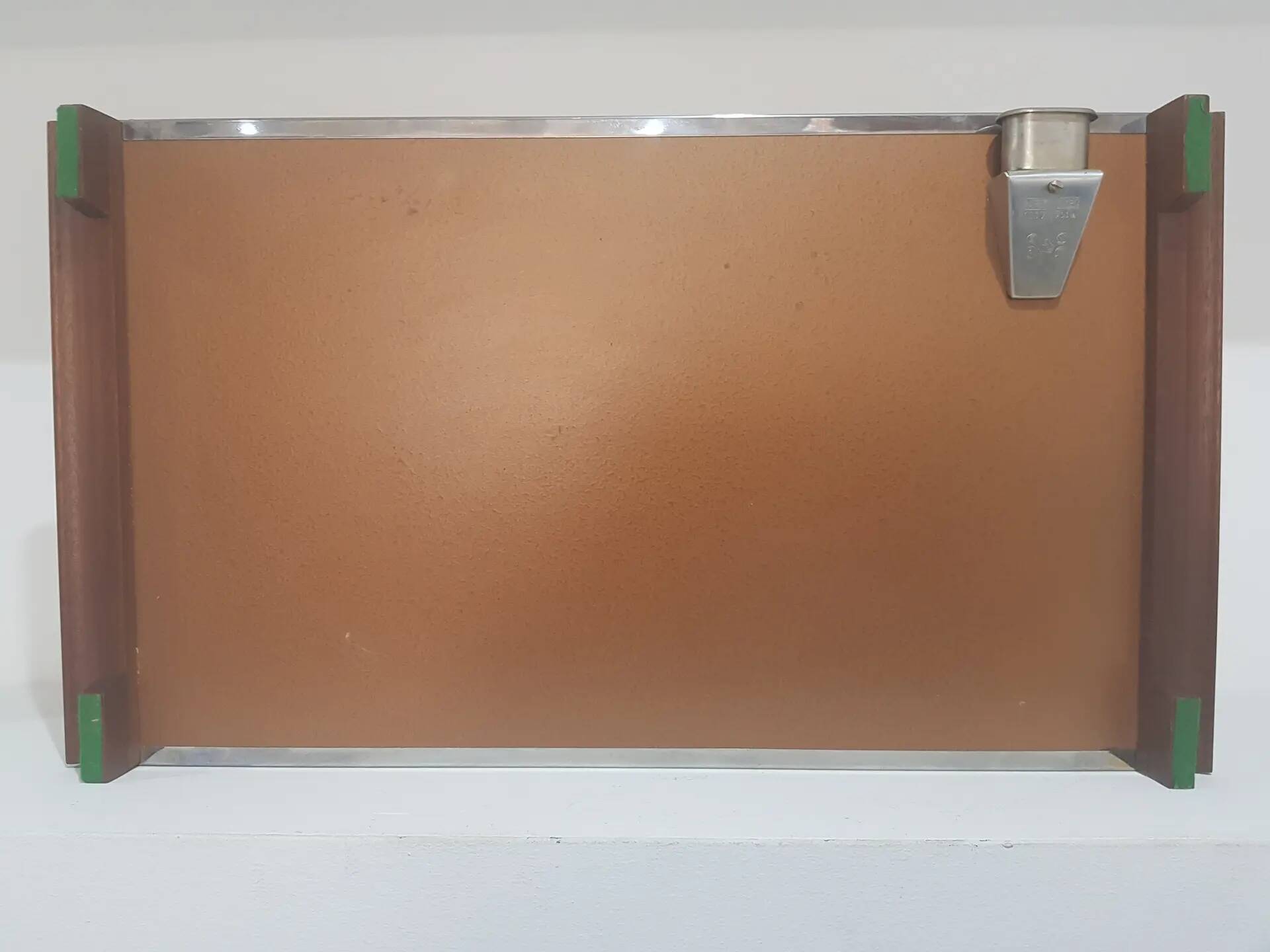 Warming tray/ceramic, silver/stainless steel, Germany/1970s.