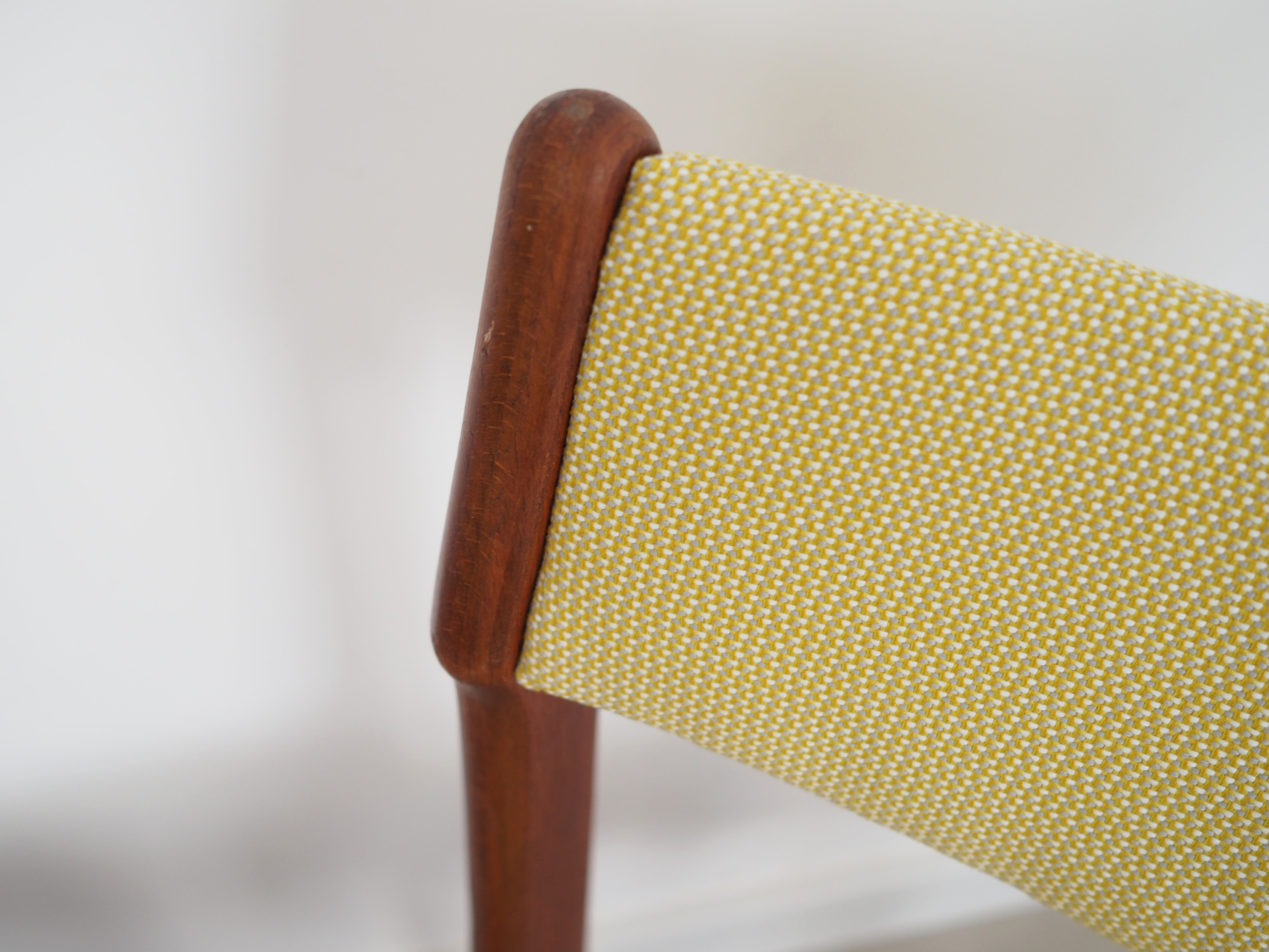 Set of two teak chairs, Danish design, 1970s, production: Denmark