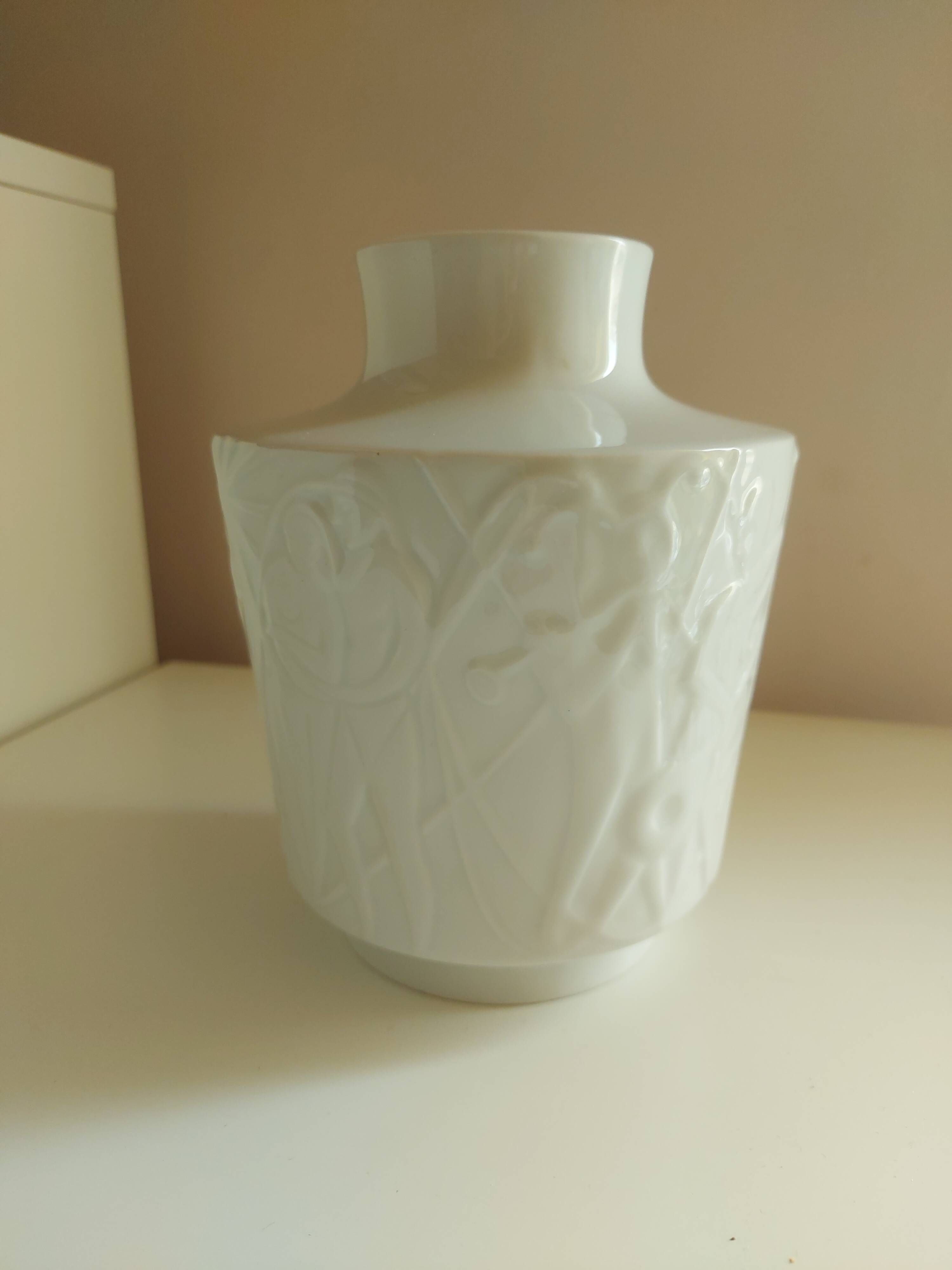 Edelstein ceramic vase, by Kurt Wendler