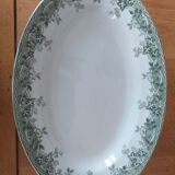 Serving dish in Saint Amand porcelain and Hamage