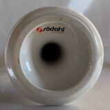 Danish design iridescent white candle holder