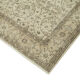 Tapis beige turc unique en son genre noué à la main 190 cm x 297 cm