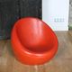 Pair of "space age" armchairs, fibreglass, 1960s