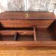 Organisateur De Bureau Bois & Laiton Rangement Style Marine Vintage