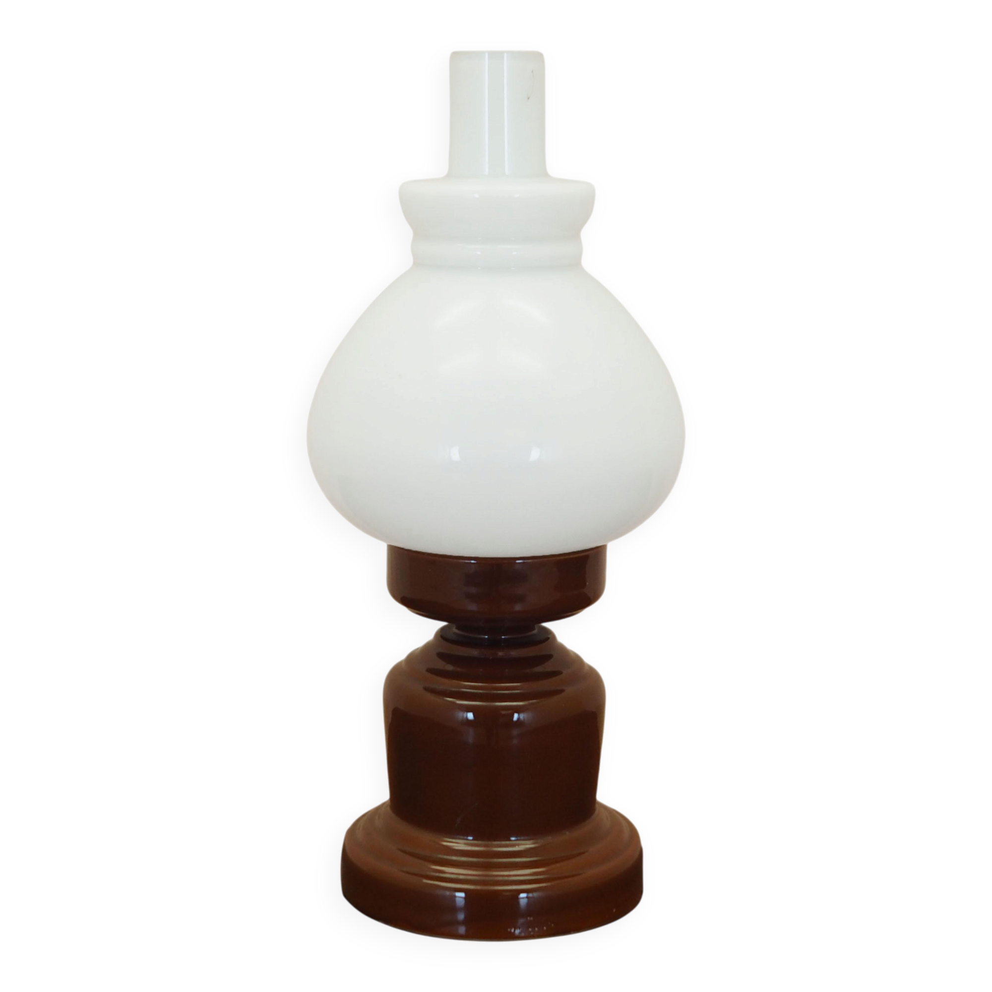 Lampe en céramique, design polonais, 1977, fabriquée par DZPE POLAM Mysłakowice