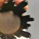 Candleholder made of cast iron, called Summit, Denmark 1970s