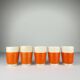 Vintage water service from Ceramiche Rometti Umbertide, Italy, 1930s, set of 6.
