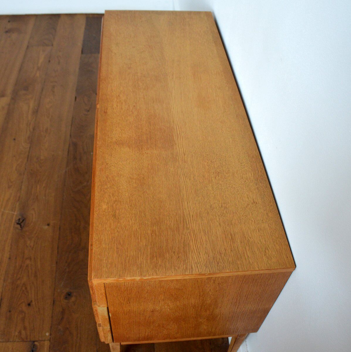 Sideboard in vintage blond oak 1960s
