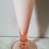 Pink opaline vase