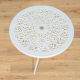 Art Nouveau Aluminum Garden Chairs, 1950s, United Knigdom, Set of 5