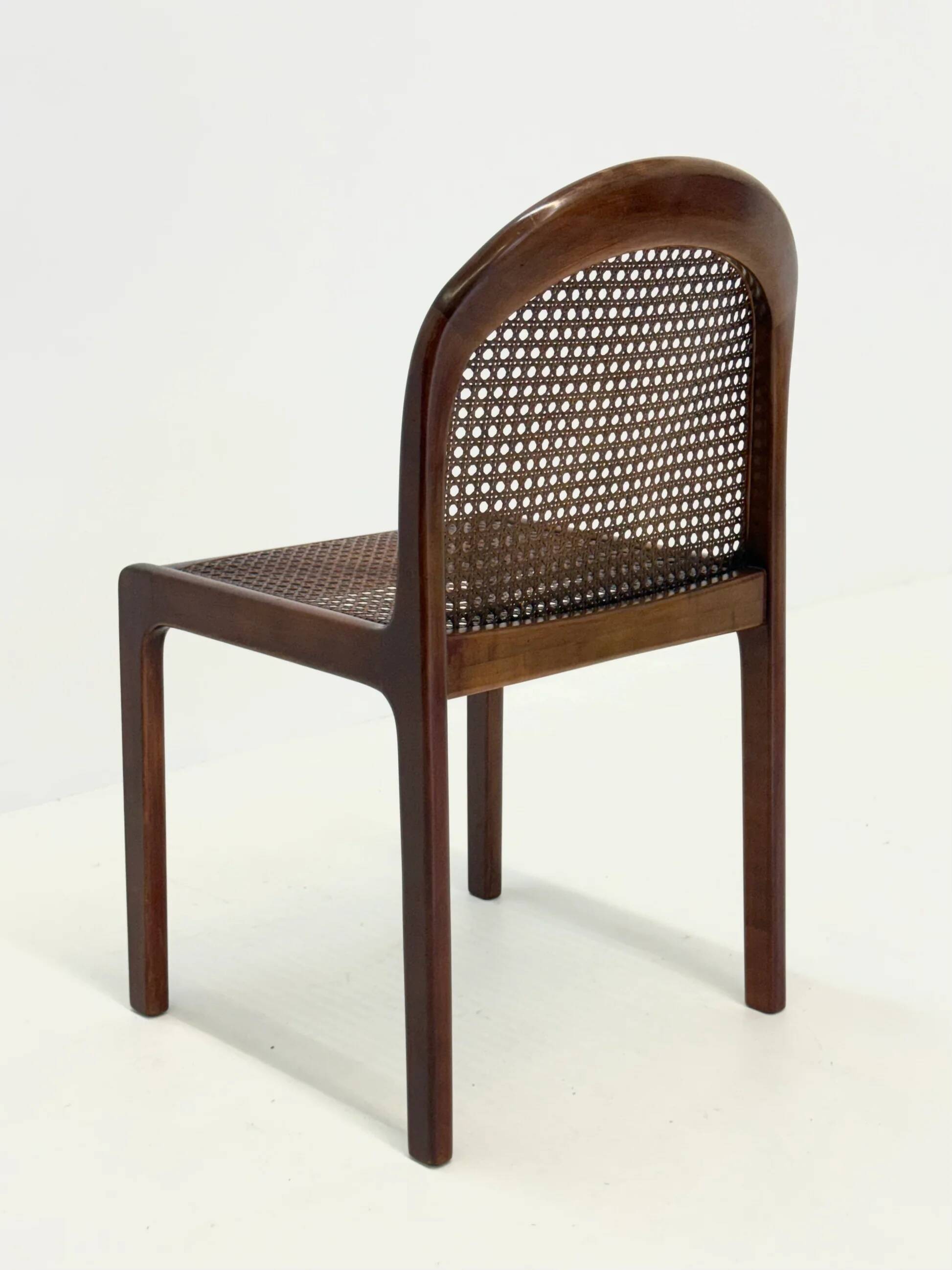 Set of four Mid-Century dining chairs by Lübke