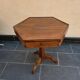Table d'appoint guéridon vintage en bois de qualité ancien