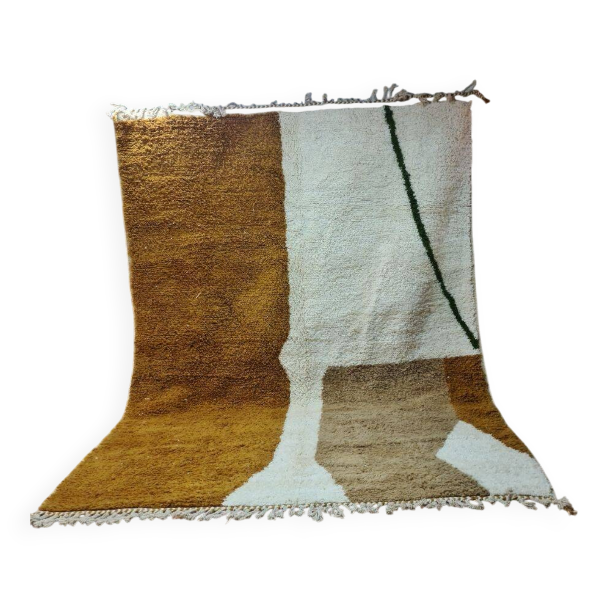 Tapis Berbère 300x200 cm - Tons Terre et Design Épuré