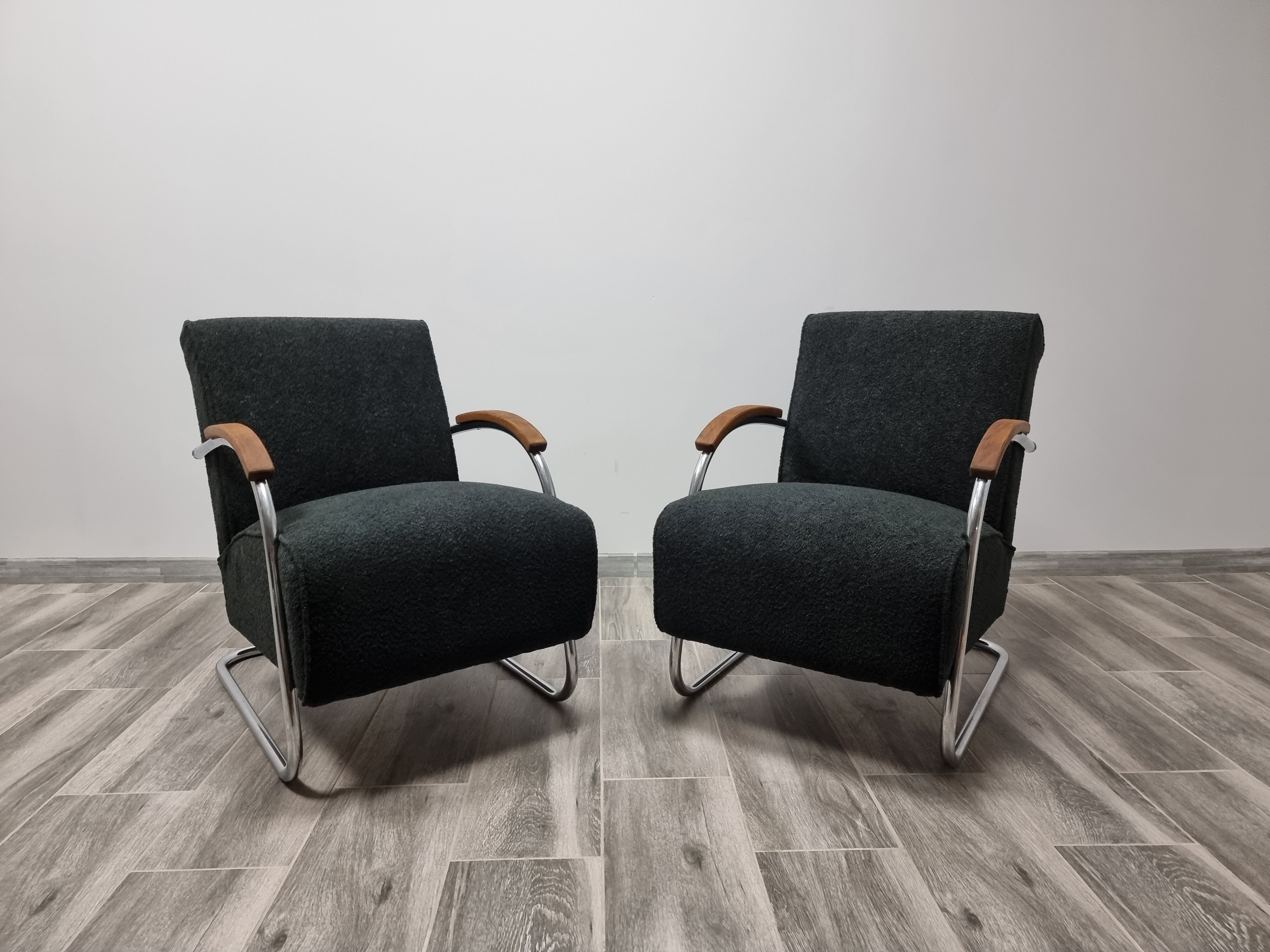 Bauhaus armchairs from Mücke Melder