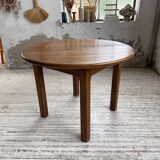 Round oak table 1950