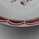 Hollow dish, round, floral decoration