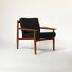 Lounge chair by Arne Vodder for Glostrup, Denmark, 1960s