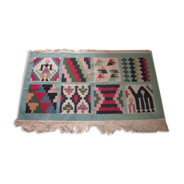 Old oriental rug