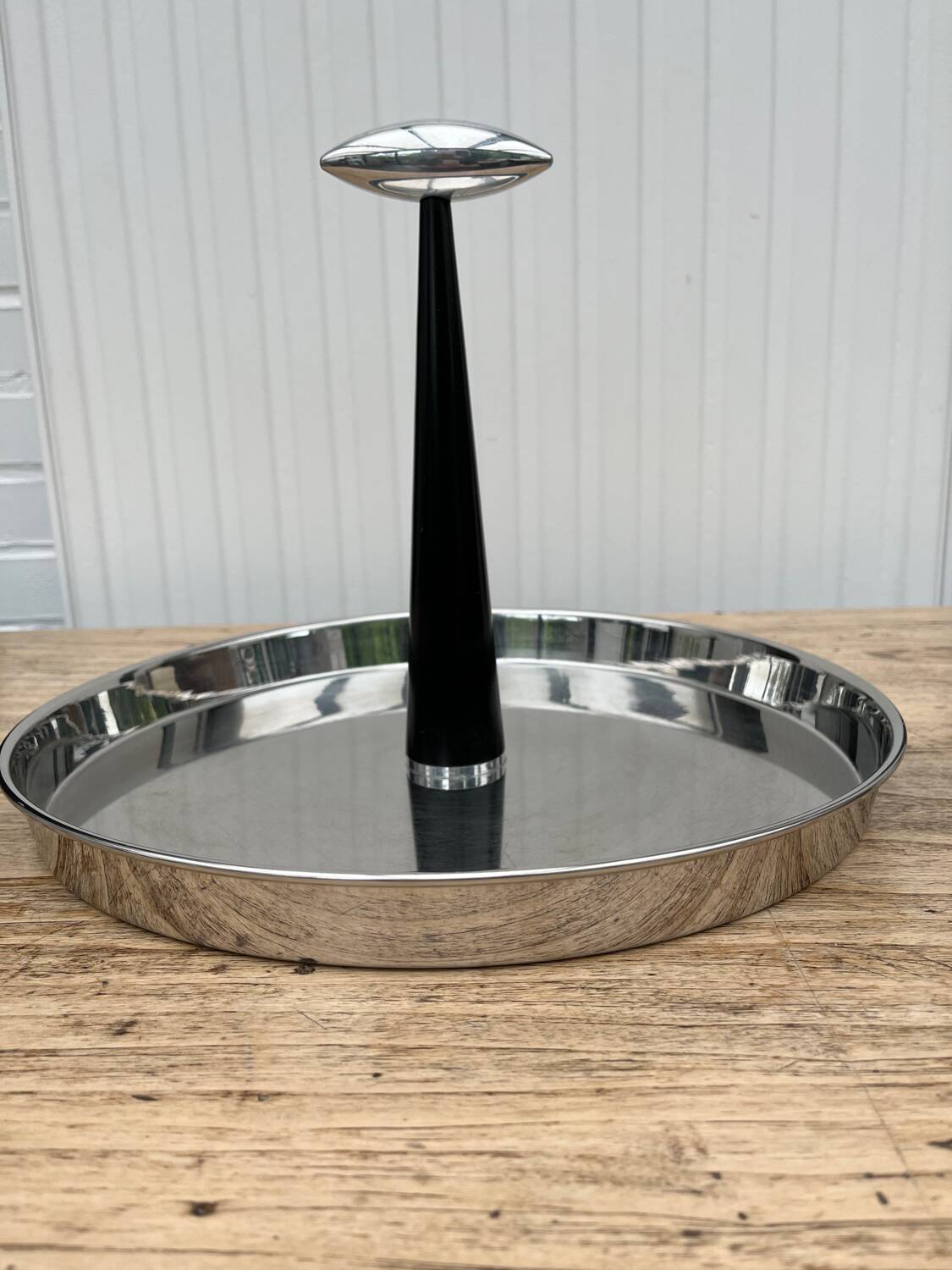 Plateau inox Alessi