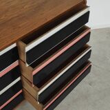 Commode U 453 pink by Jiri Jiroutek for Interier Praha 1961