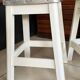 Pair of vintage wooden stools