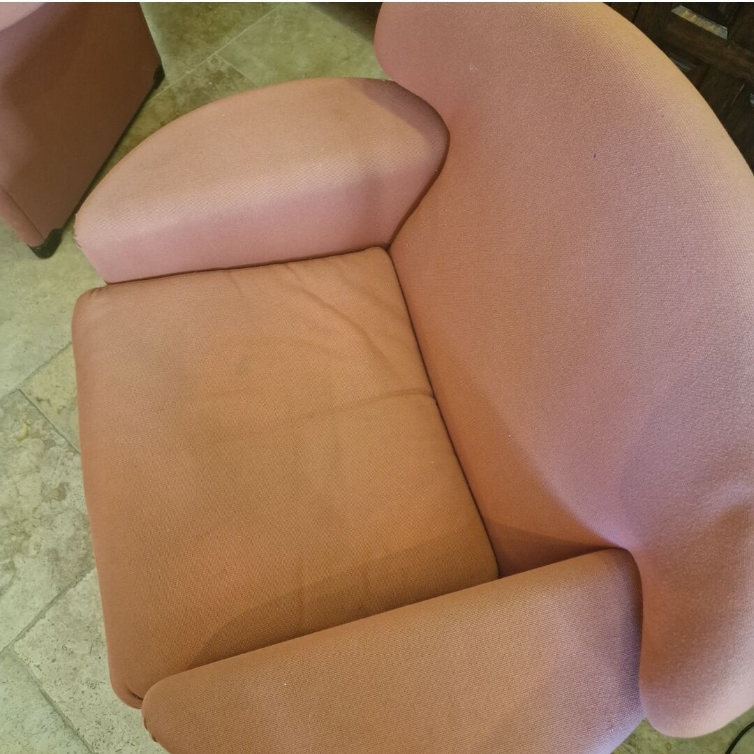 Pair of vintage Ronda armchairs by Afra and Tobia Scarpa