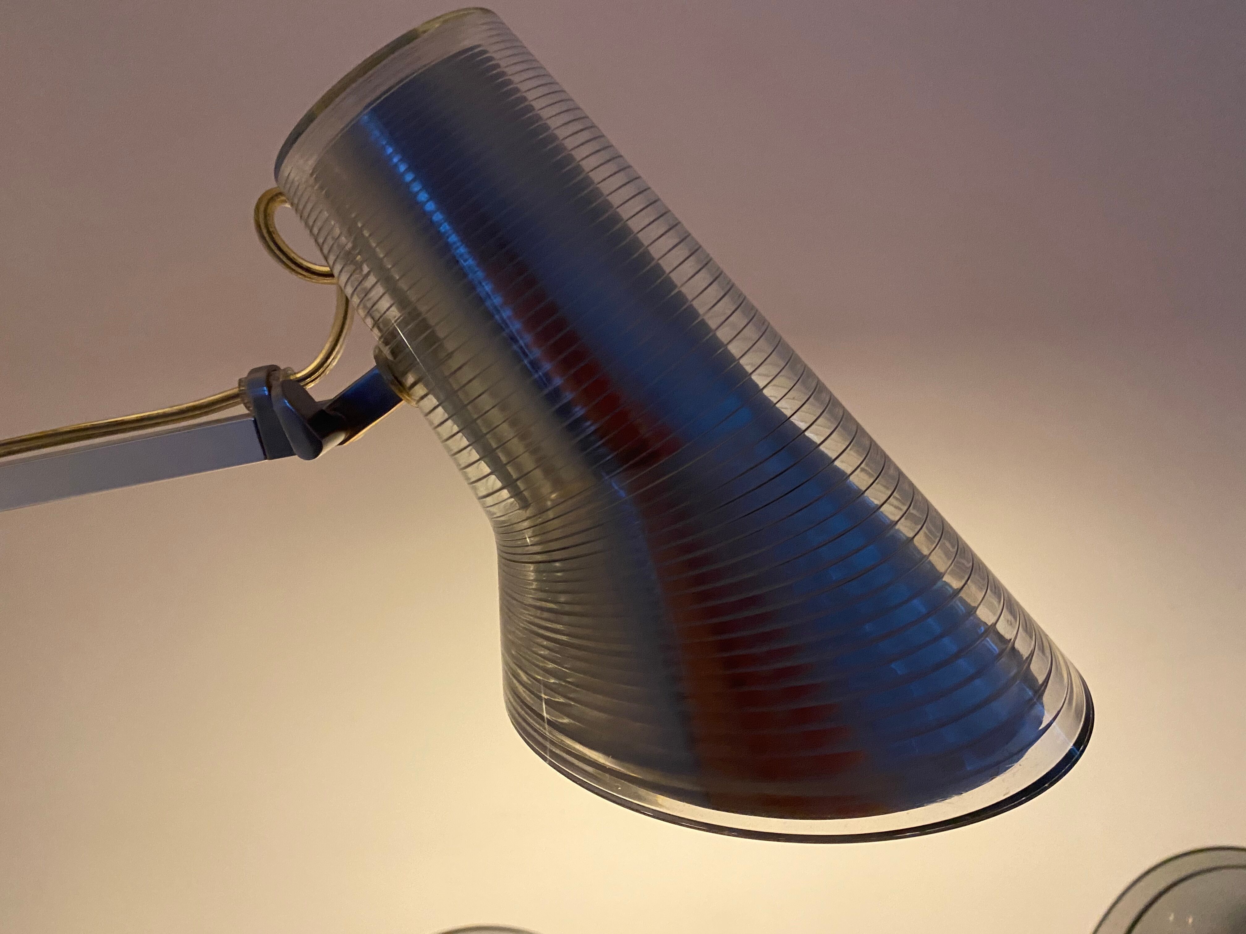 Desk lamp Kelvin T edition Flos design Antonio Citterio chrome aluminum