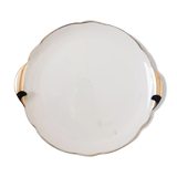 Plat à gateaux Villeroy et Boch modèle Mettlach made in Germany , fait à la main