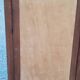 Parisian 2-door wardrobe in oak and poplar from the 1950s
