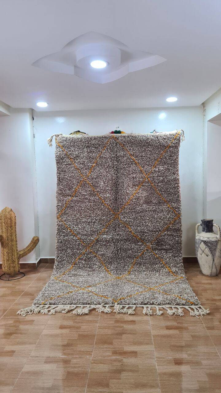 Handmade Beni Ouarain rug 250x150 cm