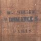 Notary cabinet in solid raw oak, 1920