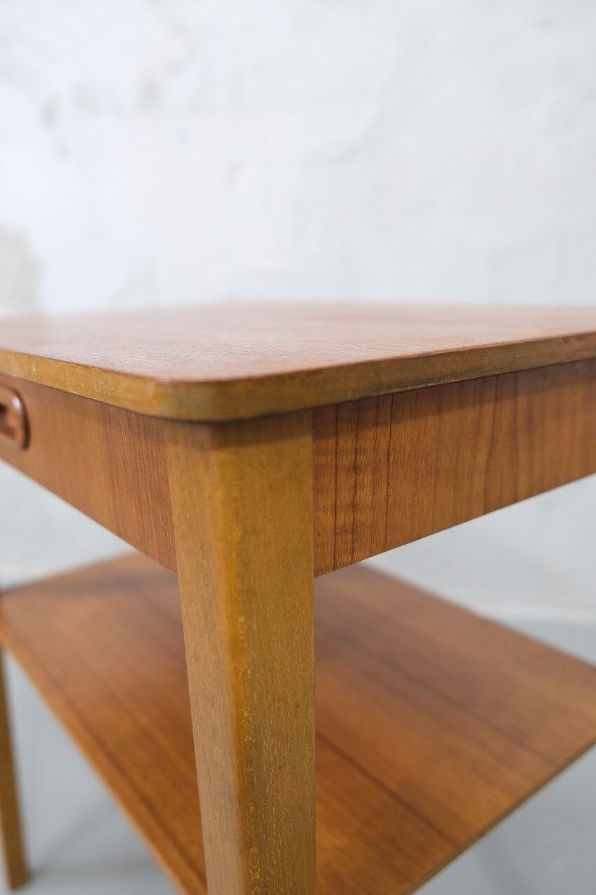 Teak Nightstand Table from Björkås Möbelfabrik. , 1960s