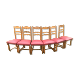 Lot de 6 chaises anciennes