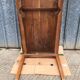Antique cherry farmhouse table with 2 drawers and 1 pull-out