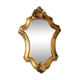 Golden mirror vase flowers 36x23