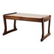 Anthroposophic Dining Table in Tigerwood 1930s/40s