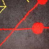 Tapis Contemporain ORA Hooked en Laine (73cm x 144cm), Édition Unique, Made